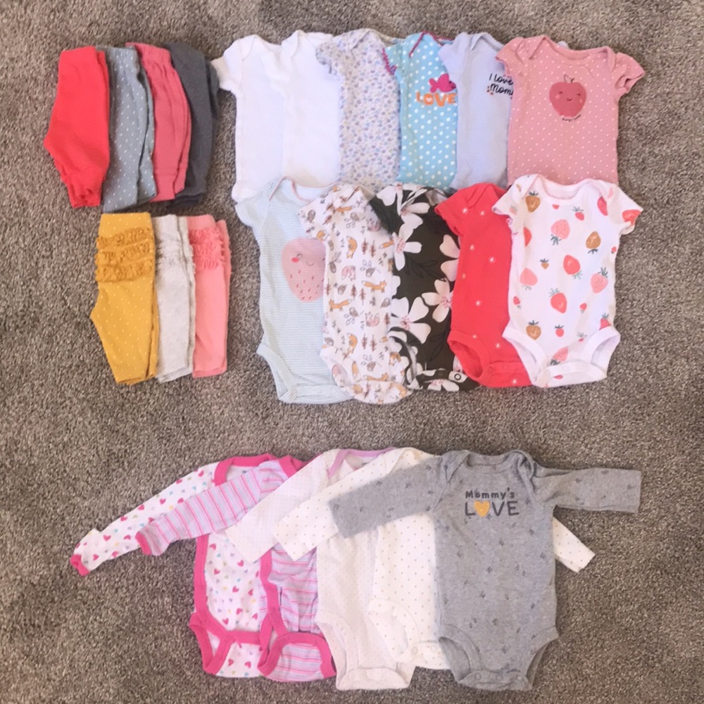 Newborn Clothing Lot